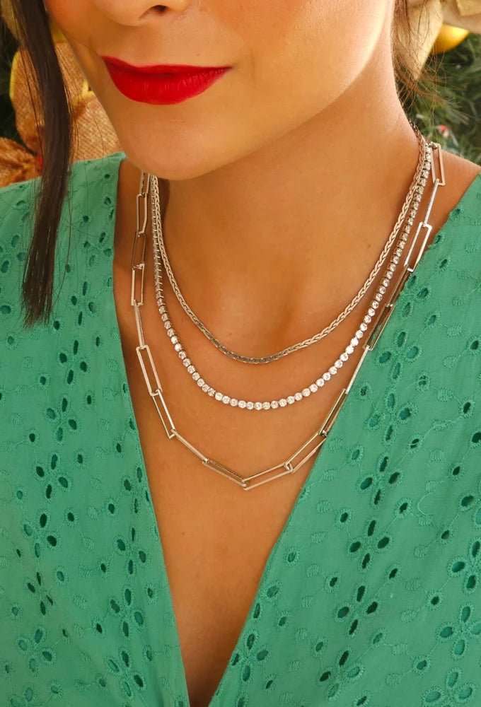 EVA TENNIS NECKLACE