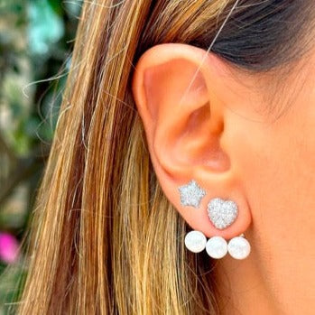 SHELLY EARRING - 4 IN 1