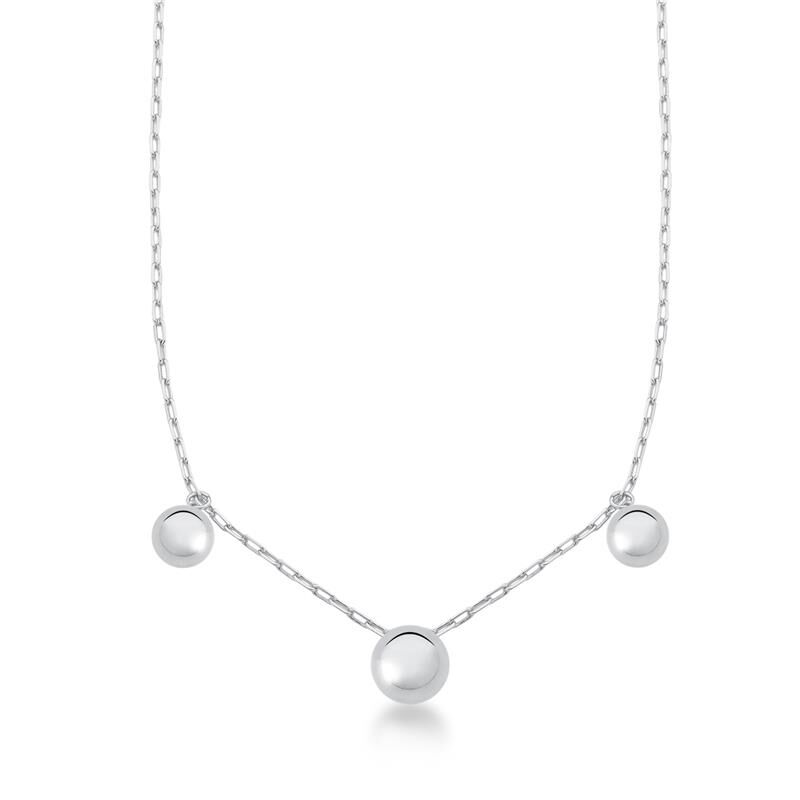 TEREZA NECKLACE RHODIUM